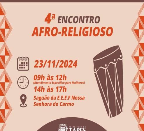 4º Encontro Afro Religioso de Tapes